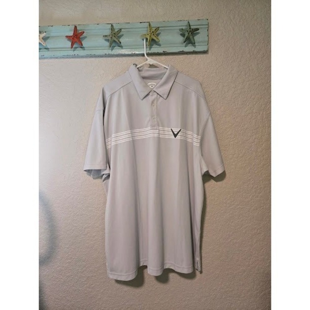 Callaway Light Grey Polo